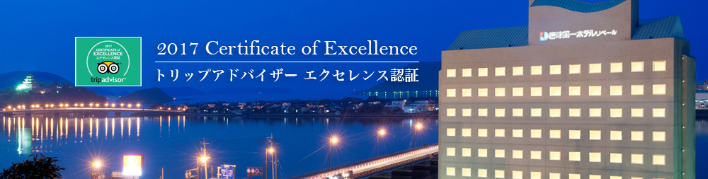 2017年 Certificate of Excellence (エクセレンス認証) 受賞